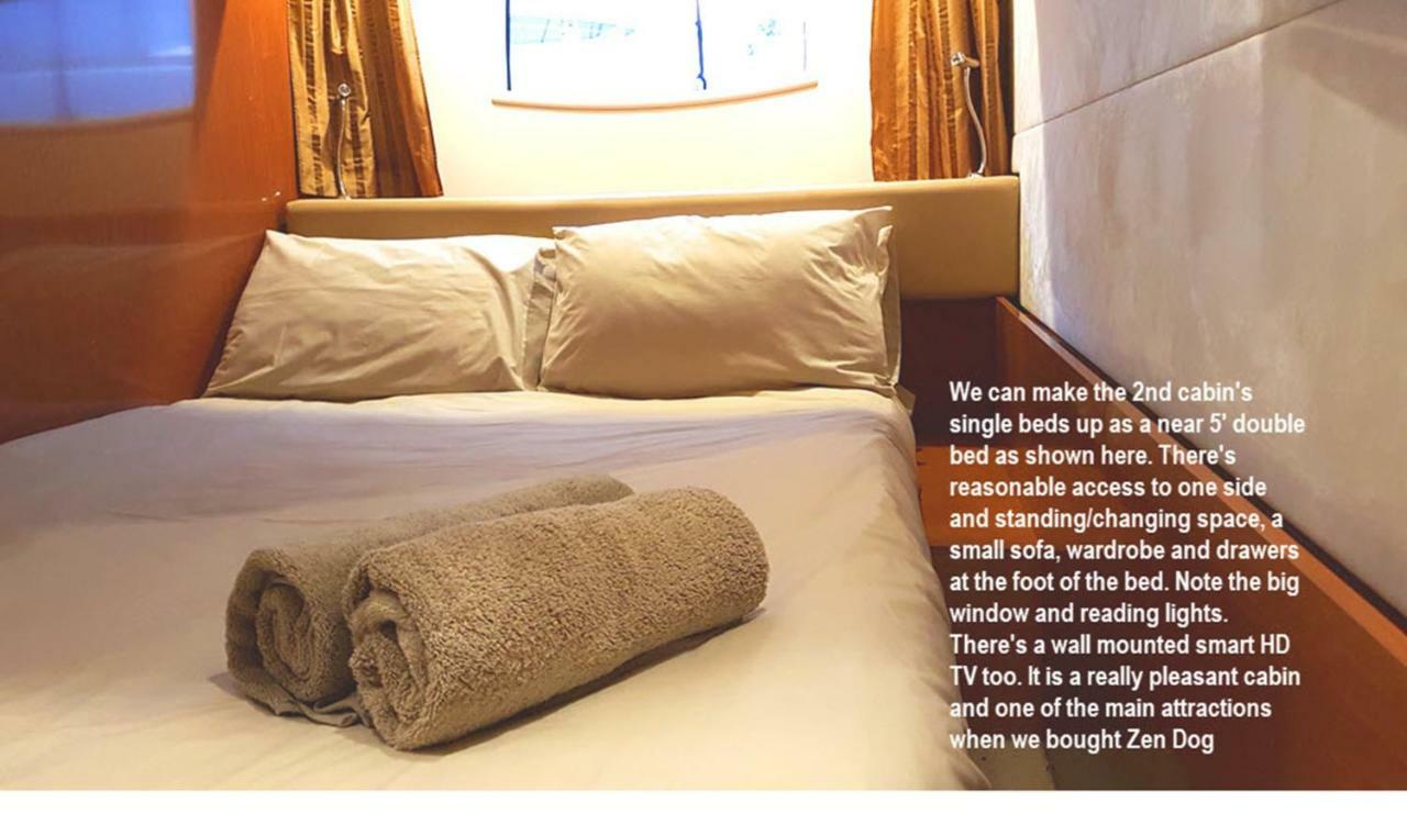 Zen Dog Luxury Motor Yacht Hotel Lymington Eksteriør billede